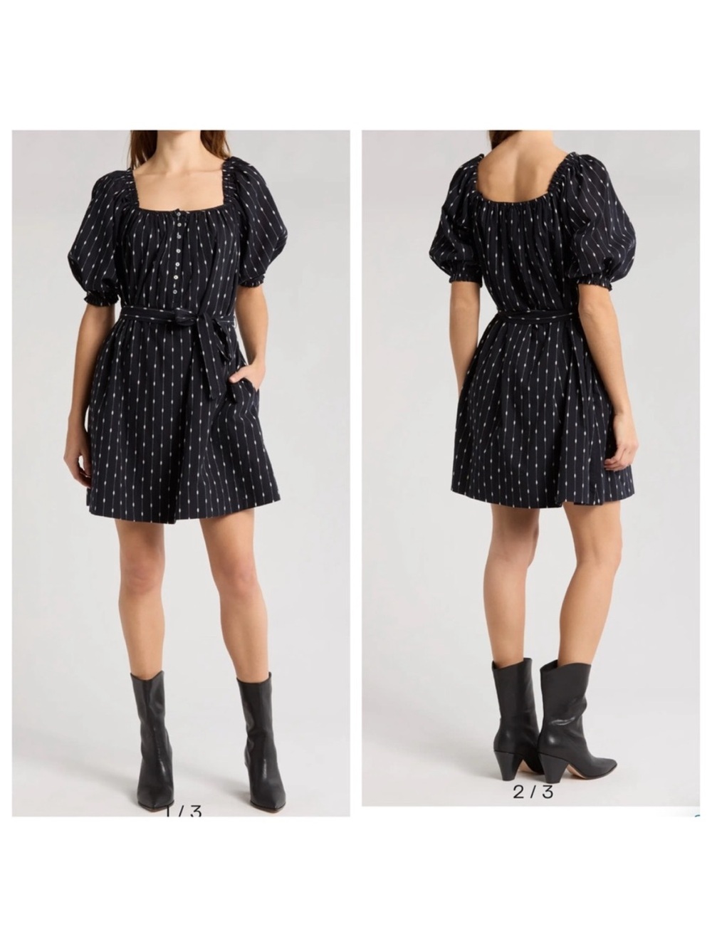 MOTHER the run wild dress dotted line
